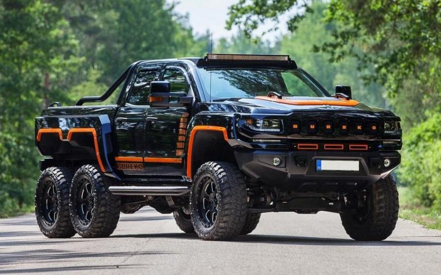 Chevrolet Silverado 1500 6x6 by Bureko 2020 года 